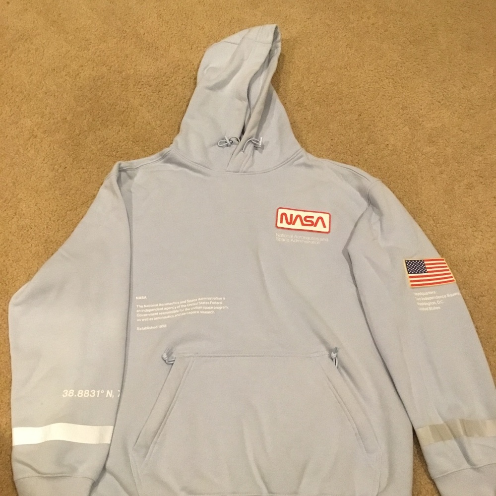 NASA hooded sweatshirt